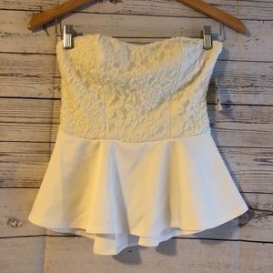 New Charlotte Russe White blouse for summer